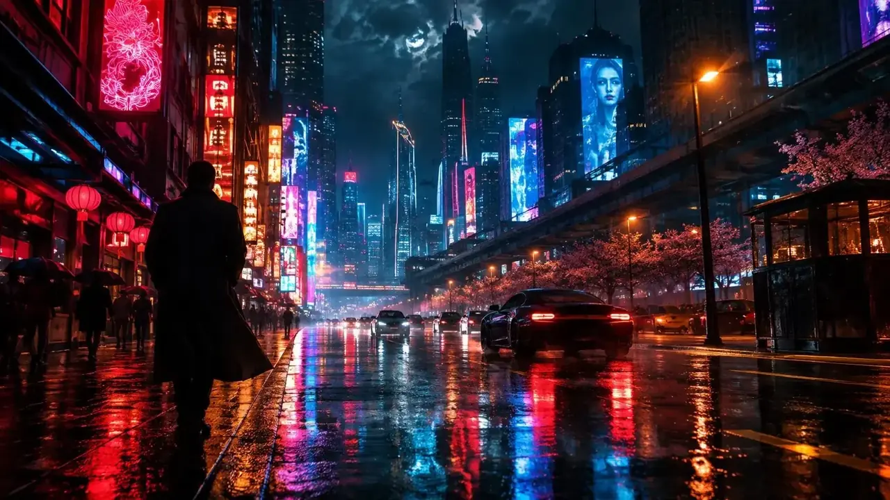 《深夜星轨档案》短剧主题海报