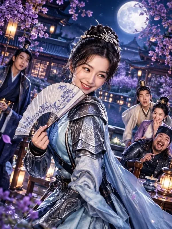 《公主她不讲武德》古装权谋短剧封面
